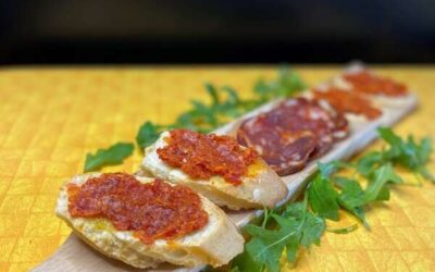 Bruschetta alla Crema di Ventricina Frentana