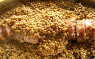 Lenticchie in umido con cotechino